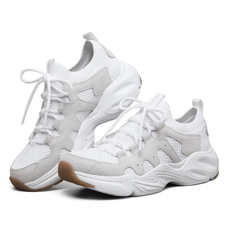 Custom Color Logo Ladies Men Breathable Soft Cozy Latest Design Sports Shoes